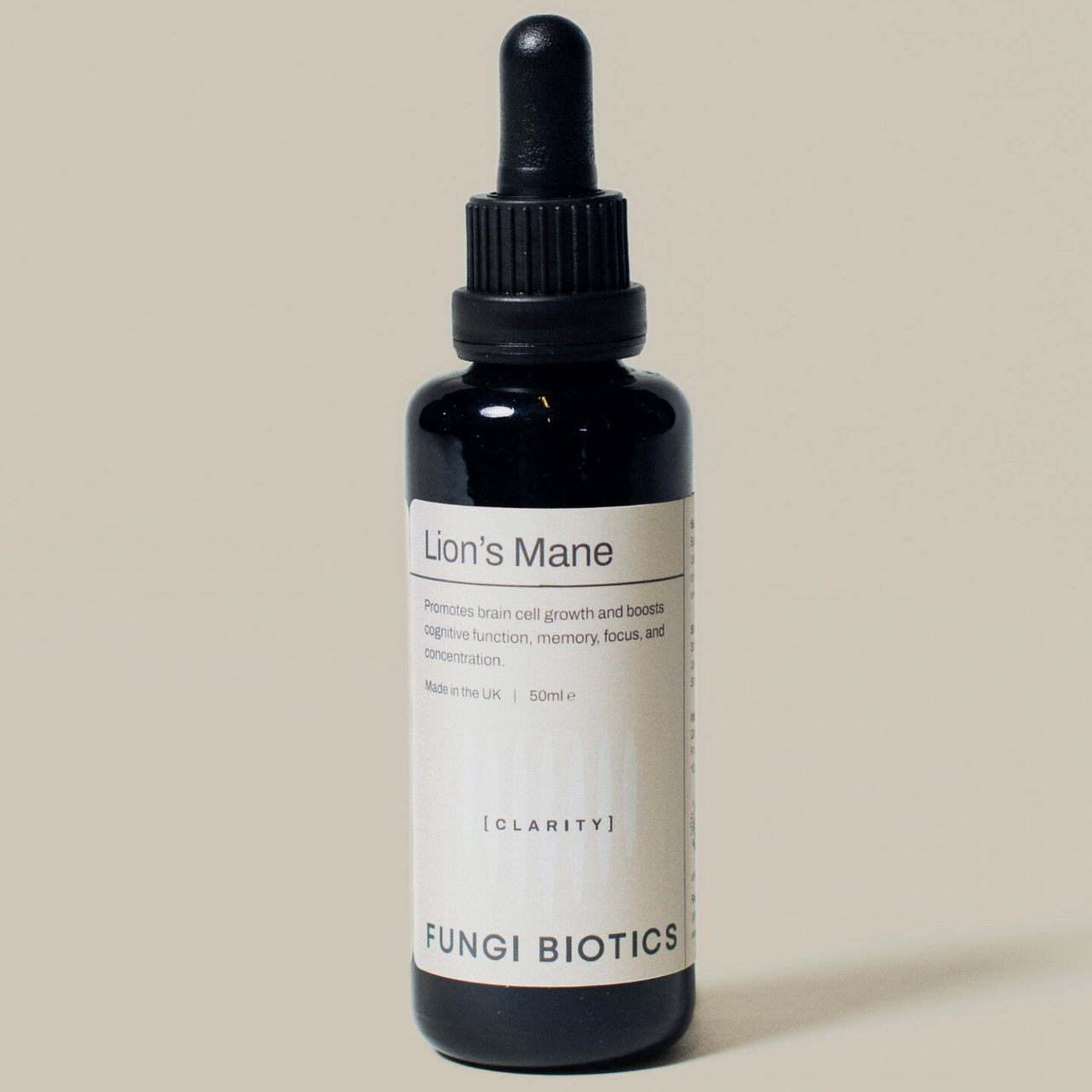 Organic Lions Mane Mushroom Extract Tincture
