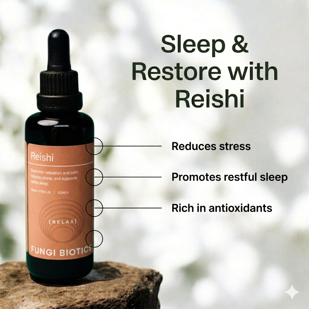 Reishi Mushroom Extract Tincture (50ml)