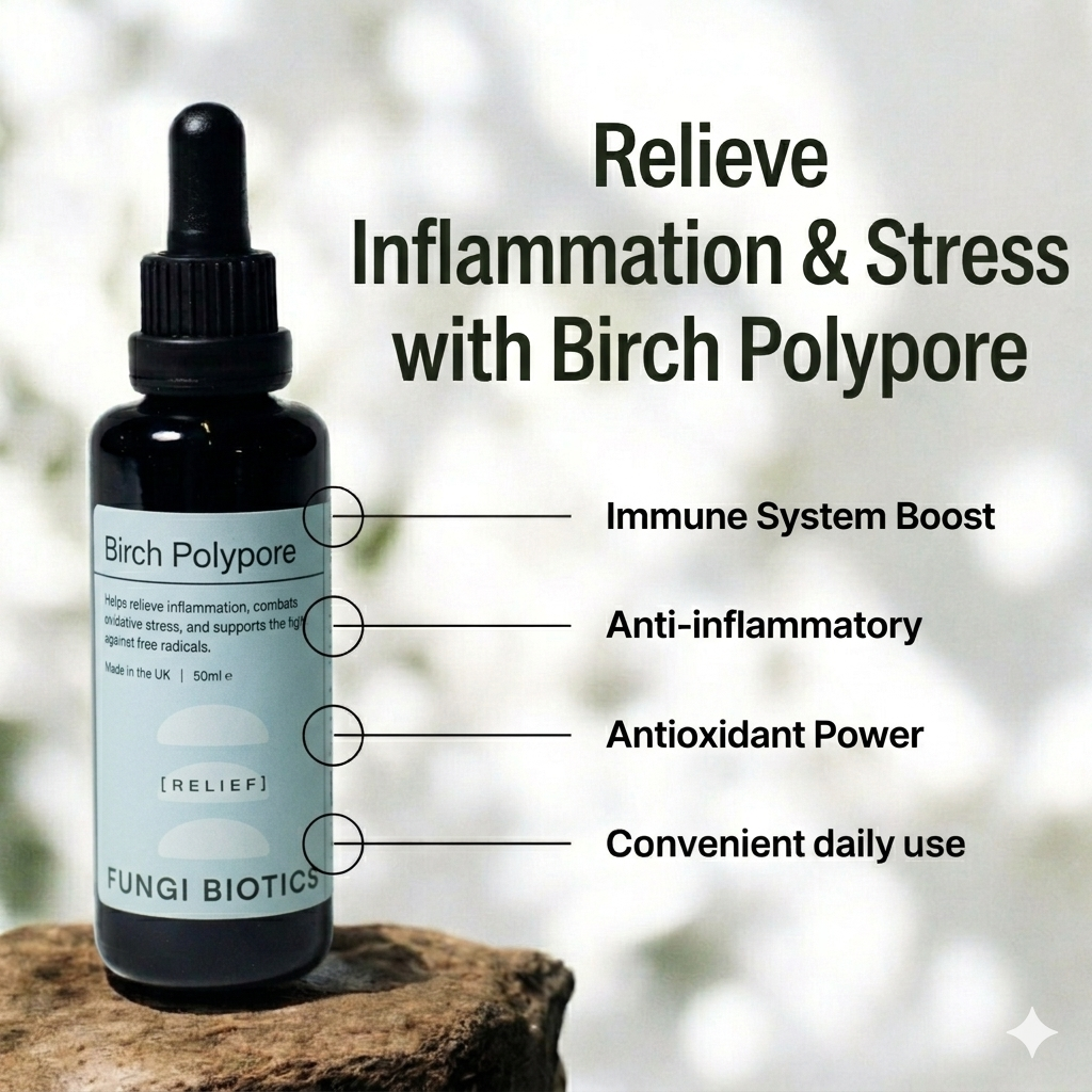 Birch Polypore Mushroom Extract Tincture (50ml)