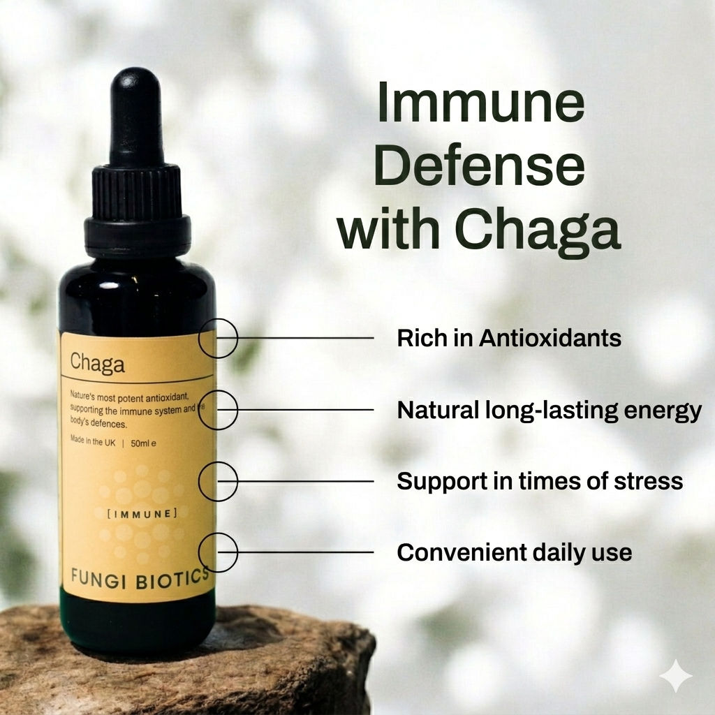 Chaga Mushroom Extract Tincture (50ml)
